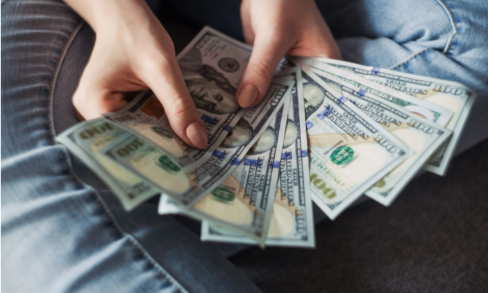counting money
